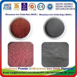 Oxyde de fer micacé rouge 9560